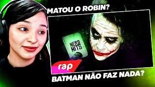 REAGINDO ao Rap do Coringa (Batman) - POR QUE ESTÁ TÃO SÉRIO? | NERD HITS