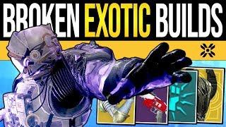 Destiny 2 | INSANELY Strong & BROKEN Exotic Builds! - Fast Supers, One Punchers & Auto Reloads!