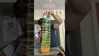 Amazing slinky bubble skills#bhaktiformore #shorts #shortswithcamila #slinky #youtubeshorts