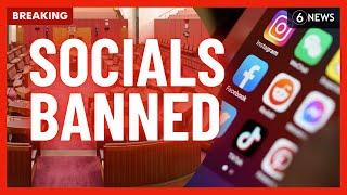 BREAKING: Social media ban for under-16s PASSES Australian Senate | 6 News