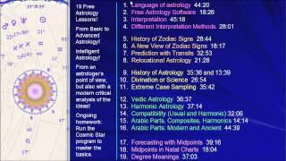 20 Free Astrology Lessons