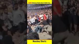 SERIOUS! Fight Between Hyderabad & Delhi Fans On Stadium  | News Facts #shorts