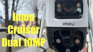 Imou cruiser dual 10MP чи варто купувати камеру з AliExpress? Відеокамера для будинку, дачі.