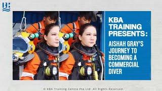 Commercial Diver Training | Female Commercial Diver | KBA Training | Singapore