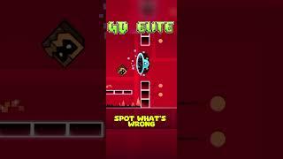 Find the Mistake in the Geometry Dash Level!  #gd #gaming #gdlevels #games #fypシ