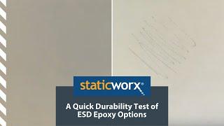 A Quick Durability Test of ESD Epoxy Options