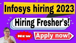 Infosys Off Campus Drive 2023/2024 : Hiring for Freshers as Systems Engineer