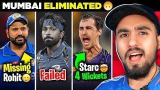 Hil Gayi Duniya.. Mumbai Indians ELIMINATED  | Hardik failed  | MI vs KKR