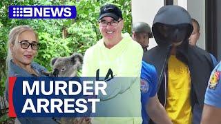 Pool cleaner arrested over murder of Australian couple in a Philippines hotel | 9 News Australia