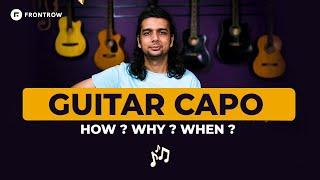 CAPO use in GUITAR in 10 Mins | Guitar for Beginners | Guitar Lesson - How To | @Siffguitar