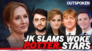 "Ungrateful little sods!" JK Rowling's huge win over Daniel Radcliffe, Emma Watson & woke Hollywood