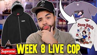 I Went For Supreme FW24 Week 8 Fall Tees Drop LIVE COP