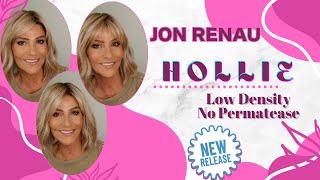 Jon Renau HOLLIE Wig ~ LOW DENSITY ~ NO PERMATEASE ~ BANG OR NO BANG WIG