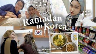 MINGGU PERTAMA PUASA! Buka Puasa Bareng Temen2, Masak Makanan Indo, etc. | Ramadan in Korea