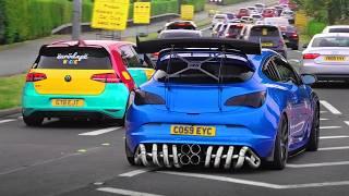 Shouting at THOUSANDS of Cars Entering UK's LARGEST MODIFIED Traffic Jam!