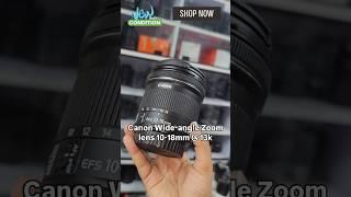 Canon EF-S 10-18MM f/4.5-5.6 IS STM Lens.#skcameras #canon #canonphotography #canon1018 #photography