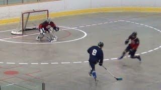 Amazing Goal - Surrey Thrashers vs. Rebel Hawks (04/27/14) Ball Hockey Goals Skills Drills Tricks