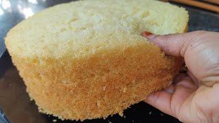 vanilla sponge cake recipe without oven /basic vanilla sponge cake/vanilla sponge cake recipe..