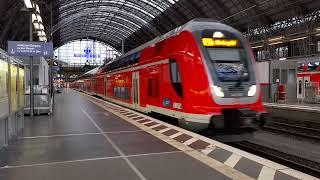 Frankfurt Main Hbf (DE), departure DB RE 54 with destination Würzburg Hbf (DE). (19/08/2022)