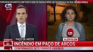 CMTV Noticias CM Incêndio em Paço de Arcos - 20 Junho 2016