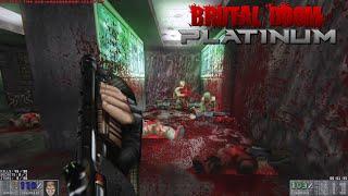 Brutal Doom Platinum 1.2 (Realism + Doom 3 textures) - MAP01-02  | 4K/60