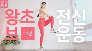 왕초보 탈출 - 전신운동 초보 홈트 여자