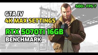 GTA IV in 4K MAX SETTINGS on RTX 5070 Ti 16GB!  Ultra Realistic Graphics | 60+ FPS Gameplay