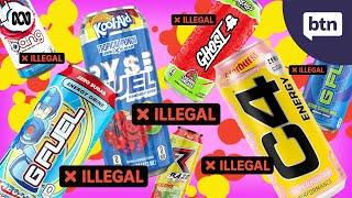 Illegal Energy Drinks - Behind the News