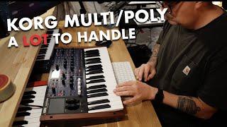 KORG MULTI/POLY - Impressive synth with a learning curve