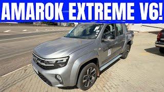 NOVA VOLKSWAGEN AMAROK EXRTREME V6 2025! DE CARA NOVA E INTERIOR VELHO!