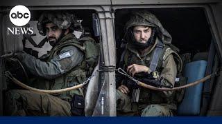 Largest call up of military reserves in Israel's history amid conflict with Hamas l GMA