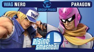 Rising Smashball #1 - WAG | Nero (Terry, Captain Falcon) vs. Paragon (Captain Falcon)