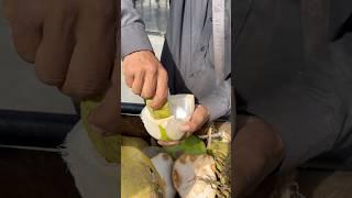  awesome street coconut cutting #shortvideo #amazing #streetfood