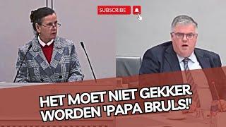 Hilarisch: PVV'er Faber SLO0PT Burgemeester 'papa Bruls!' Voorzitter grijpt in!