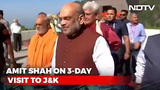 Amit Shah Visits Vaishno Devi Shrine