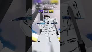 Bro is never going AFK again... #shorts #roblox #rivals