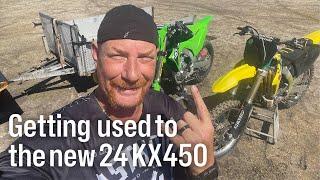 Tampa Mx on the 2024 KX450!