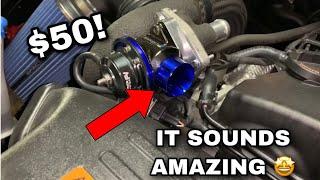 HOW GOOD IS AN EBAY BOV? SOUNDS SO GOOD! Ebay Greddy Blow Off Valve | Genesis Coupe 2.0T