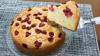 Tasty Raspberry Cake Recipe! Perfect for tea time.