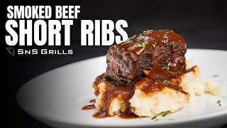 Smoked Beef Short Ribs Recipe - How To BBQ Beef Ribs On the Grill