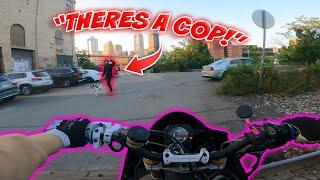 Mobbin The CITY With My Boyfriend (Couple Motovlog)