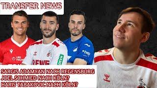 ADAMYAN NACH REGENSBURG | SCHMIED & TABAKOVIC NACH KÖLN?