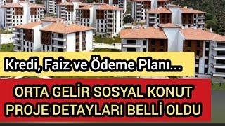 TOKİ Sosyal Konut Projesi kapsamında orta gelire konut kampanyasının detayları belli oldu!