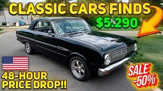 HURRY UP! 20 Great Classic Cars Under $15,000 Available on Craigslist Marketplace!