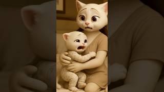 AI Cat Family Drama: Heartwarming Tale of Love & Redemption  #shorts #cartoon #catshorts
