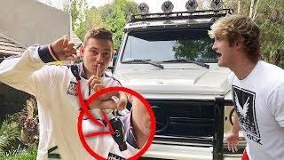 STOLE LOGAN PAUL'S YETI **prank** (he was pissed)