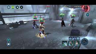 SWGOH shorts — JMK vs Reva in 3vs3 GAC