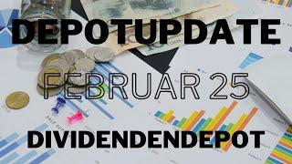 18.917€ Depotupdate Februar 2025 I Performance, Dividende & Sparpläne!