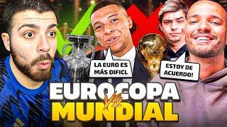 ¿EUROCOPA O MUNDIAL? ¿QUE ES MÁS DIFÍCIL? Debate Picante @losfutbolitos