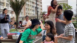 My Mother cried during our surprise homecoming. Nobody knew! From Ireland to The Philippines.